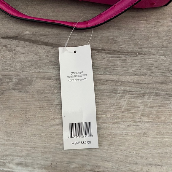 Pink Ostrich Handbag - Picture 2 of 9